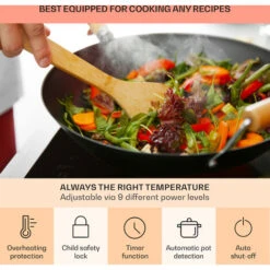 Klarstein Virtuosa 5 Built-in Hob 5 Zones 8200 W Glass Ceramic -Outlet Klarstein Devices Store 101007178 5