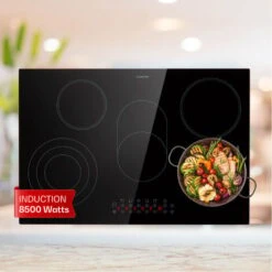 Klarstein Virtuosa 5 Built-in Hob 5 Zones 8500 W Glass Ceramic