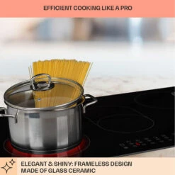 Klarstein Virtuosa 5 Built-in Hob 5 Zones 8500 W Glass Ceramic -Outlet Klarstein Devices Store 101009546 3