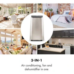 Klarstein Metrobreeze 9 Paris A 3-in-1 Air Conditioner 9,000 BTU/2.6 KW EEC A -Outlet Klarstein Devices Store 14842272 4