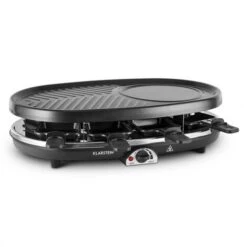 Klarstein All-U-Can-Grill Raclette 4-in-1 Pancakes Crêpes Stone Plate 8 People -Outlet Klarstein Devices Store 14842274 3