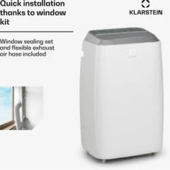 Klarstein Iceblock Prosmart 12 Mobile Air Conditioner 12,000 BTU / 3.5 KW White -Outlet Klarstein Devices Store 19161941 5