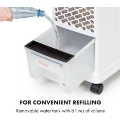 Klarstein Windspiel Air Cooler 100W 12h Timer Remote Control White -Outlet Klarstein Devices Store 19161956 4