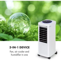 Klarstein Windspiel Air Cooler 100W 12h Timer Remote Control White -Outlet Klarstein Devices Store 19161956 5