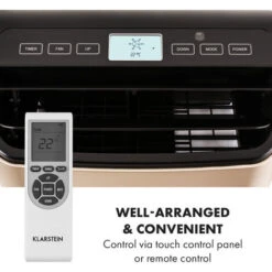 Klarstein Metrobreeze 9 Paris A + Mobile Air Conditioner 9,000 BTU / 2.6 KW EEC A + -Outlet Klarstein Devices Store 19161991 5