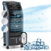 Klarstein Maxfresh Ocean Fan Air Cooler 6L 65W Remote Control 2x Ice Pack