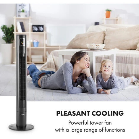 Klarstein Highwind Tower Fan 45W Oscillation Function Timer LED Display 2 Klarstein Highwind Tower Fan 45W Oscillation Function Timer LED Display - Image 2