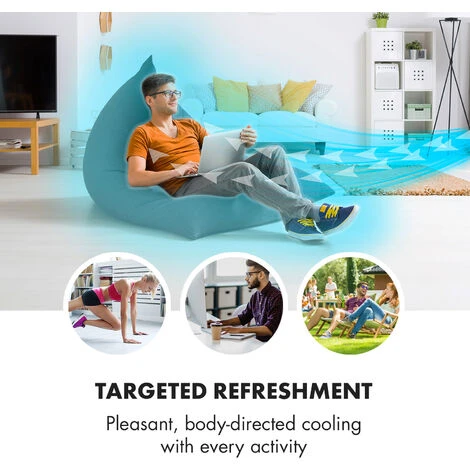 Klarstein Highwind Tower Fan 45W Oscillation Function Timer LED Display 3 Klarstein Highwind Tower Fan 45W Oscillation Function Timer LED Display - Image 3