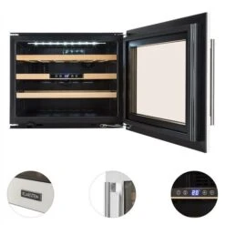 Klarstein Vinsider 24 Built-In Uno Built-In Wine Fridge 24 Bottles 57 L -Outlet Klarstein Devices Store 22969158 3