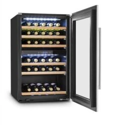 Klarstein Vinsider 35D Built-in Wine Refrigerator 128 Litres 41 Bottles Of Wine 2 Zones -Outlet Klarstein Devices Store 22969159 5