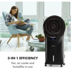 Klarstein Whirlwind 3-in-1 Air Cooler Fan Humidifier 1600 M³/h -Outlet Klarstein Devices Store 22969290 3