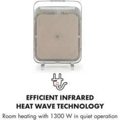 Klarstein HeatPal Marble Infrared Heater 1300W Heat Storing Marble Aluminium -Outlet Klarstein Devices Store 22969407 3