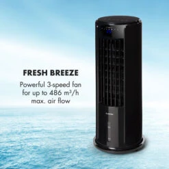 Klarstein Skyscraper Horizon Air Cooler Fan Humidifier 60W 486m³/h 3.5L Tank -Outlet Klarstein Devices Store 22969500 5