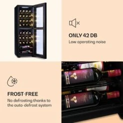 Klarstein Shiraz 39 Duo Wine Fridge 2 Zones 105l 39 Bottles -Outlet Klarstein Devices Store 22969633 5