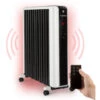 Klarstein Thermaxx 2500 Oil Radiator 2500W 5-35 ° C 24h Timer White / Black