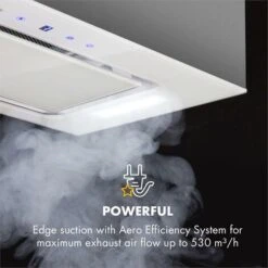 Klarstein Hektor Cooker Extractor Hood Built-in 52cm Exhaust: 530 M³ / H LED Touch Glass -Outlet Klarstein Devices Store 22969737 3