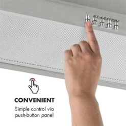 Klarstein Down Under Cooker Extractor Hood Built-in 60cm Exhaust Air: 590 M³ / H LED Stainless Steel -Outlet Klarstein Devices Store 22969799 5