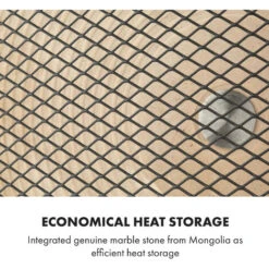 Klarstein HeatPal Marble Blackline, Infrared Heater, 1300W, Marble, Aluminium -Outlet Klarstein Devices Store 22969815 4