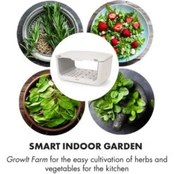 Klarstein GrowIt Farm Smart Indoor Garden 28 Plants 48W LED 8 Litres -Outlet Klarstein Devices Store 22969889 4