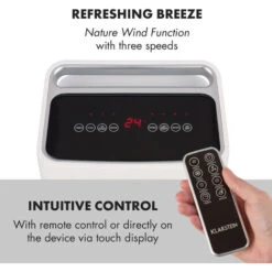 Klarstein IceWind 4-in-1 Air Cooler 222 M³ / H 36.5W Timer Remote Control White 9 Klarstein IceWind 4-in-1 Air Cooler 222 M³ / H 36.5W Timer Remote Control White -Outlet Klarstein Devices Store 22970213 5