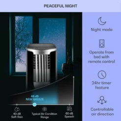 Klarstein New Breeze ECO Mobile Air Conditioner 10,000 BTU / 2.9 KW EEC A+ -Outlet Klarstein Devices Store 22970277 4