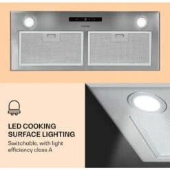 Klarstein Paolo Cooker Hood Built-in 72 Cm EEC: A 593 M³/h -Outlet Klarstein Devices Store 22970438 3