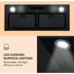 Klarstein Paolo Cooker Hood Built-in 72 Cm EEC: A 593 M³/h LED Touch -Outlet Klarstein Devices Store 22970442 3