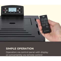 Klarstein Energiewende Pellet Stove 5/10 KW 5 Levels Timer Remote Control Black -Outlet Klarstein Devices Store 22970562 3