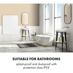 Klarstein Wonderwall Air 120 Infrared Heater 120x100cm 1200W Wall Installation Remote Control -Outlet Klarstein Devices Store 22970620 4