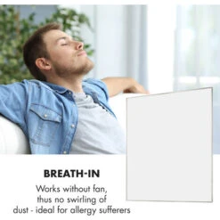 Klarstein Wonderwall Air 120 Infrared Heater 120x100cm 1200W Wall Installation Remote Control -Outlet Klarstein Devices Store 22970620 5