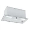 Klarstein Simplica Extractor Hood Recessed 52cm Exhaust Air: 400 M³ / H LED Stainless Steel