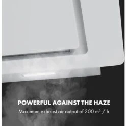 Klarstein Sofia 60 Extractor Hood 300 M³ / H Touch Control Glass Front White -Outlet Klarstein Devices Store 22970647 3