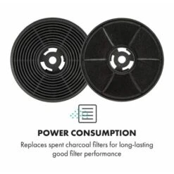 Klarstein Activated Carbon Filters For Cooker Extractor Hoods 2 Filters Recirculation Mode Ø17.5 Cm 5 Klarstein Activated Carbon Filters For Cooker Extractor Hoods 2 Filters Recirculation Mode Ø17.5 Cm -Outlet Klarstein Devices Store 23357135 3