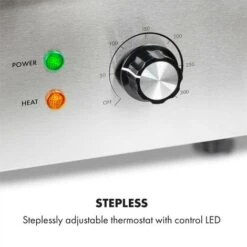 Klarstein Grillmeile 3000GR Pro Electric Grill 3000W 54.5x35cm Smooth / Ribbed -Outlet Klarstein Devices Store 23948182 3