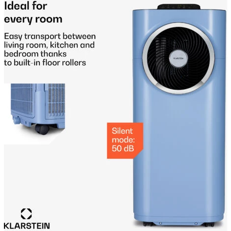 Klarstein Kraftwerk Smart 12K Air Conditioner 3-in-1 12000 BTU App Control Remote Control 4 Klarstein Kraftwerk Smart 12K Air Conditioner 3-in-1 12000 BTU App Control Remote Control - Image 4