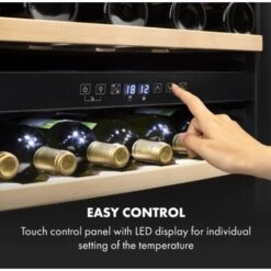 Klarstein Vinsider 36 Wine Fridge 2 Cooling Zones 5-22°C 85l Stainless Steel -Outlet Klarstein Devices Store 33502999 5