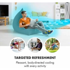 Klarstein Skyscraper Ice 4-in-1 Air Cooler Fan 210 M³/h 30 W Oscillation Mobile Remote Control 8 Klarstein Skyscraper Ice 4-in-1 Air Cooler Fan 210 M³/h 30 W Oscillation Mobile Remote Control -Outlet Klarstein Devices Store 33503138 4