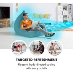 Klarstein Skyscraper 3G Tower Fan 48W Air Flow 1,633 M³/h Remote Control -Outlet Klarstein Devices Store 33503262 2