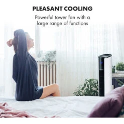 Klarstein Skyscraper 3G Tower Fan 48W Air Flow 1,633 M³/h Remote Control -Outlet Klarstein Devices Store 33503262 4