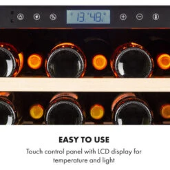 Klarstein Vinovilla Grande 165 Built-in Uno Onyx Large Capacity Wine Fridge 433 Litres 165 Bottles -Outlet Klarstein Devices Store 33503300 4