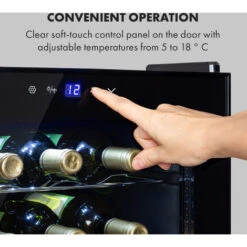 Klarstein Shiraz 24 Uno Wine Refrigerator 63 Litres 24 Bottles Touch Control Panel 5-18°C -Outlet Klarstein Devices Store 33503501 4
