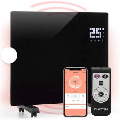 Klarstein Bornholm Single Smart Convection Heater 1000 W App Control 1 Klarstein Bornholm Single Smart Convection Heater 1000 W App Control
