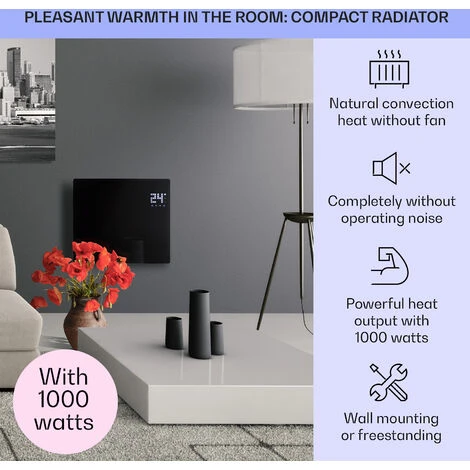 Klarstein Bornholm Single Smart Convection Heater 1000 W App Control 2 Klarstein Bornholm Single Smart Convection Heater 1000 W App Control - Image 2