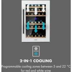 Klarstein Vinsider 41D Built-In Duo Quartz Edition Built-in Wine Fridge -Outlet Klarstein Devices Store 33504256 3