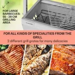 Klarstein Sauenland Mini, Rotisserie Grill, Rotary Spit, 4W, 12kg Max., Stainless Steel -Outlet Klarstein Devices Store 33504289 4