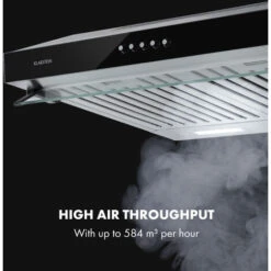 Klarstein Purista Americana, Extractor Hood, Baffle Filter, 306 M³ / H -Outlet Klarstein Devices Store 33504423 4