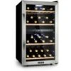 Klarstein Vinamour 45 Duo Wine Refrigerator 2 Zones 118 Ltr / 45 Fl 5-18 °C
