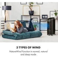 Klarstein IceWind Plus 4-in-1 Air Cooler 330 M³/h Oscillation Remote Control 9 Klarstein IceWind Plus 4-in-1 Air Cooler 330 M³/h Oscillation Remote Control -Outlet Klarstein Devices Store 35020088 5