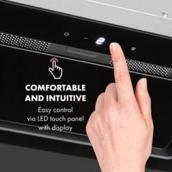 Klarstein Hektor Eco Fan Module 52 Cm 566 M³ / H Touch Glass Black -Outlet Klarstein Devices Store 35415170 4