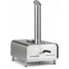 Klarstein Diavolo, Pizza Pellet Oven, Includes Pizza Stone, Thermometer, Stainless Steel